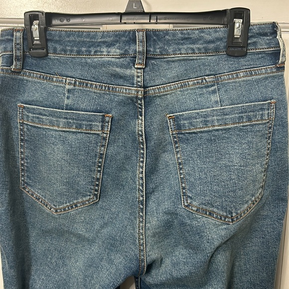 We the free free people jeans nwt size 28 curvy crvy line raw hem - Picture 4 of 4